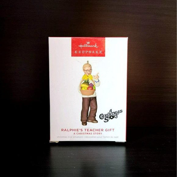 2022 Hallmark RALPHIE'S TEACHER GIFT A Christmas Story Keepsake Ornament - Picture 1 of 6